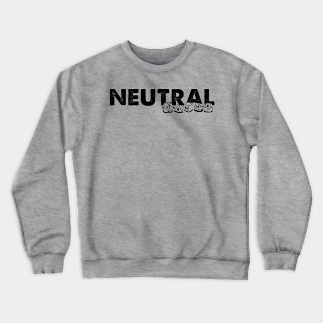 Neutral Femme (Dark Ink) Crewneck Sweatshirt by The Digital Monk